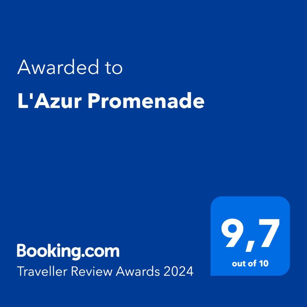 L'Azur Promenade Lägenhet Nice Exteriör bild