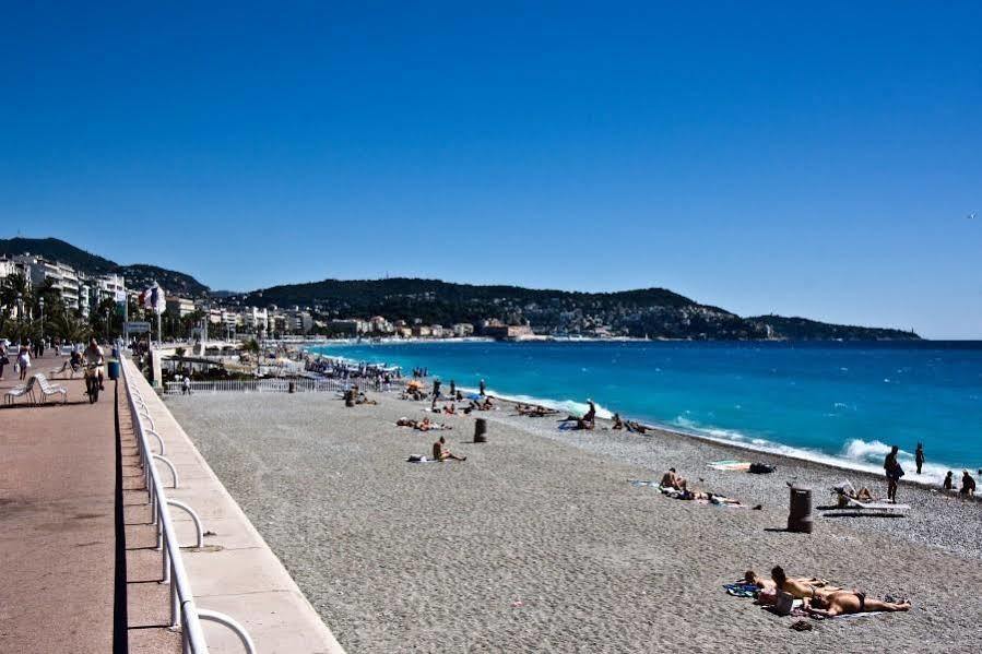 L'Azur Promenade Lägenhet Nice Exteriör bild